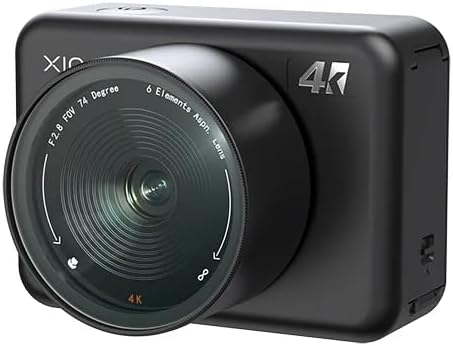 ATLI X10 4K time lapse camera, front view showing the macro lens